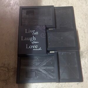 Live laugh love photo holder
